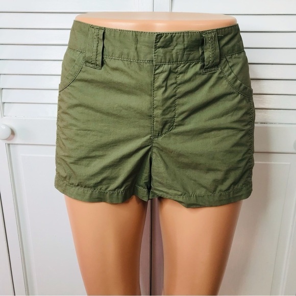 2/$25 EXPRESS Green Shorts Size 10 - Picture 2 of 6